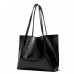 Женская кожаная сумка 8806 BLACK